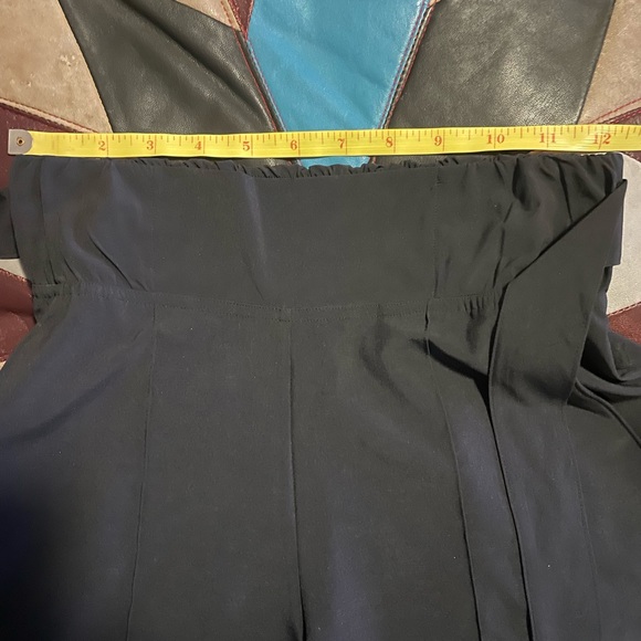 EuC LuLuLem0n LiGhtWeiGht NoiR wiDe leG tiE PaNts siZe 2 - Picture 11 of 14